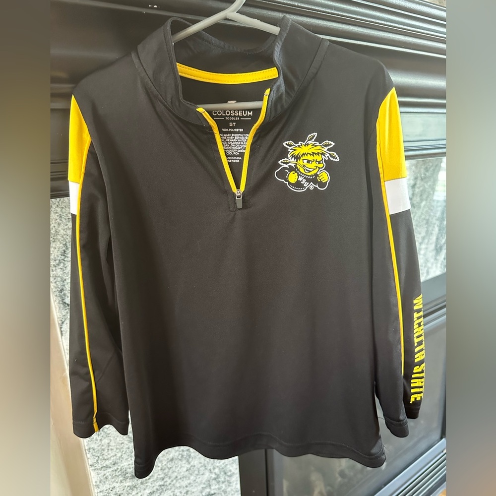 Colosseum Black and Yellow Kids Jacket